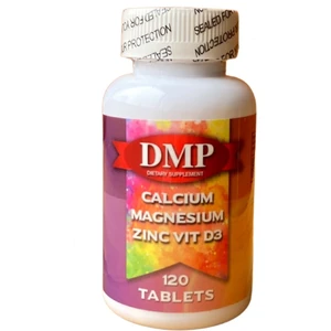 Kalsiyum Magnezyum Çinko Vitamin D3 120 Tablets