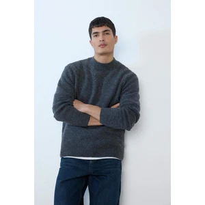 Yumuşak Tuşe Triko Kazak E8390AX25CW