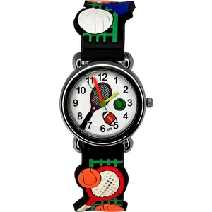 Tenis Raket Desenli Cocuk Saati