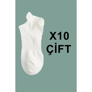 Unisex Spor Patik Renkli 10'lu