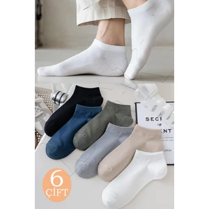 Unisex 6 Çift Kısa Yazlık Çorap