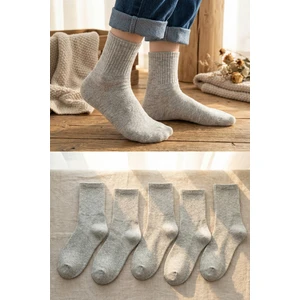 Unisex Çocuk 5 Çift Kolej Çorap