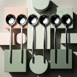 Mokka 6'lı Tatlı Kaşığı Takımı