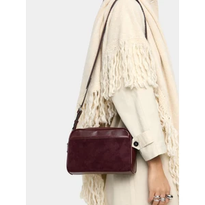 Kontrastlı Çapraz Askılı Çanta