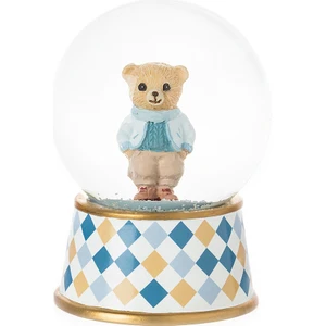 Madame Coco Voir Bear Kar Küresi - Bej/mavi