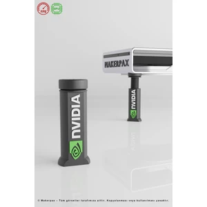 Ekran Kartı Destek Aparatı, Güçlendirilmiş Seri Nvidia Siyah, Anti Gpu-Sag