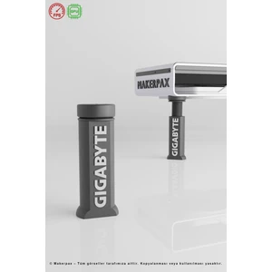 Ekran Kartı Destek Aparatı, Güçlendirilmiş Seri Gigabyte Siyah, Anti Gpu-Sag