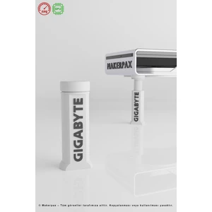 Ekran Kartı Destek Aparatı, Güçlendirilmiş Seri Gigabyte Beyaz, Anti Gpu-Sag