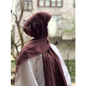 Tesettür Pamuk Crash Şal