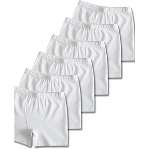 Giza Kids %95 Pamuklu Erkek Çocuk Boxer Külot Iç Çamaşır 6lı Set