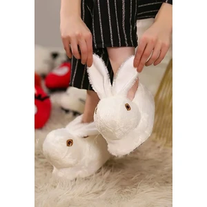 Hayvanlı H12 Tavşanlı Panduf Ev Içi Bot Panduf