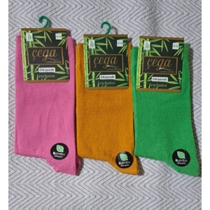 Multipa Bambu Şık Kadın Çorabı Soket 3 Çift