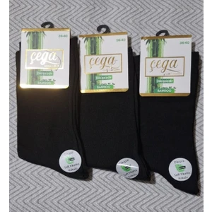 Multipa Bambu Şık Kadın Çorabı Soket 3 Çift