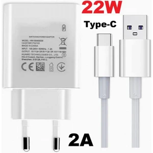 22W 2A Type-C Tüm Cep Telefonlarını Şarj Eder (2 Yıl Ithalatçı Garantili)