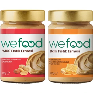 Fıstık Ezmesi 300 gr + Ham Ballı Fıstık Ezmesi 300 gr 8681749102119
