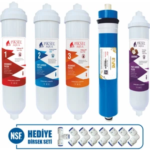 Piksel Aqua 5 Aşamalı EVA Membranlı Su Arıtma Cihazı Filtresi