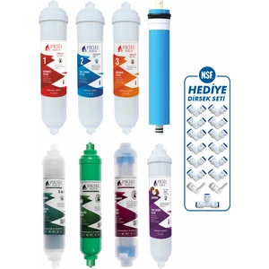 Piksel Aqua 12 Aşamalı RO Membranlı Su Arıtma Cihazı Filtresi