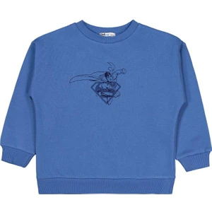 Logo Baskılı 6-9 Yaş Sweatshirt