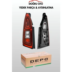 Doğru Oto DEPO Toyota Proace City Arka Sol Stop 2018 2022 Model Uyumlu