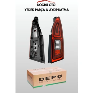 Doğru Oto DEPO Toyota Proace City Arka Sağ Stop 2018 2022 Model Uyumlu