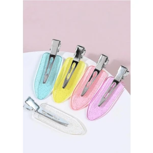 Design 4N 5'li Iz Yapmayan Renkli Makyaj ve Cilt Bakımı Klips Toka Seti