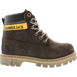 Hammer Jack 102 16600-G Siyah Crazy Kadın Hakiki Deri Bot