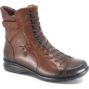 18353-G Taba Kadın Deri Bot