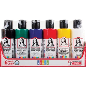 Monalisa Akrilik Boya 6X70 Ml Şişe Sd1006