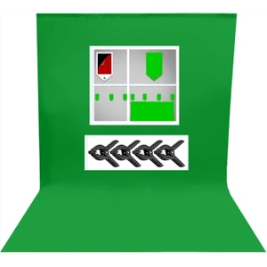 AA Plus 150X200 Cm Chromakey-Green Screen- Greenbox Yeşil Fon Perde