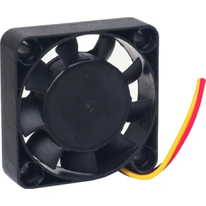 4x4 12 Volt PC Fan 40 mm Siyah Renk Yüksek Hızlı Soğutma 4800 RPM