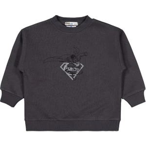 Logo Baskılı 2-5 Yaş Sweatshirt