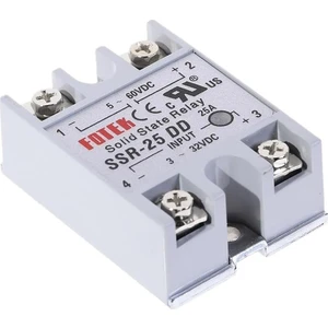TLS Robotik SSR-25DD Solid State Röle 25A (Katı Hal Rölesi)