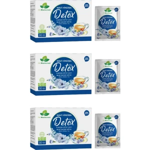 Dr. Natural 3 Adet Mavi Hindiba Detox Karışık Bitki Çayı 30 Şase Mavihindiba Detoks Tozu