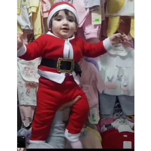 Mavişler Bebe Noel Baba Kostümü