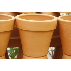 Tunç Botanik ANTİK SAKSI 3 ADET - EL YAPIMI DOĞAL ÇÖMLEK