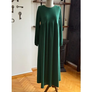 Robalı Saç Örme Elbise 2404 Navra | Fendel