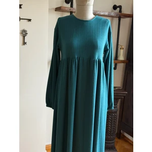 Robalı Saç Örme Elbise 2404 Navra | Fendel