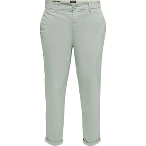Only & Sons Onskent Cropped Chino 0022 Pant Noos Erkek Gri Pantolon - 22020400
