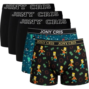 Jony Cris Pamuklu Erkek Boxer Şhort 5’li Paket