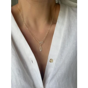 Venüs Design Çelik 2li Mes Kolye