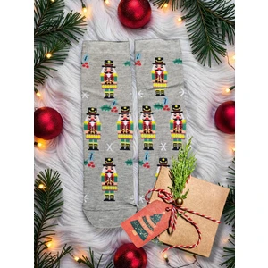 Diva Viva - Yılbaşı Temalı Unisex Çorap – Desenli Özel Tasarım (Hediye Paketli)