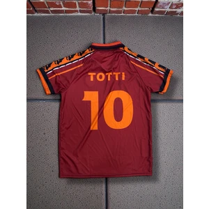 North Stand Nostaljik Roma Totti Bordo Yakalı Forma