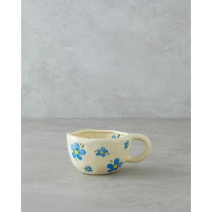 English Home Floral Blues Stoneware Kupa 300 ml Mavi