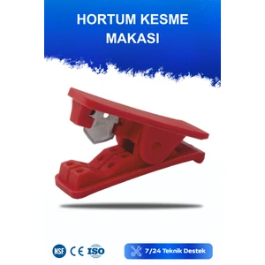 Su Arıtma Cihazı Hortum Kesme Makası