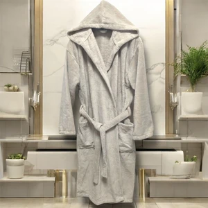 Mysoft Home Triga Kapüşonlu Bornoz %100 Pamuk