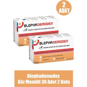 Blephademodex Göz Mendili 30 Adet 2 Kutu
