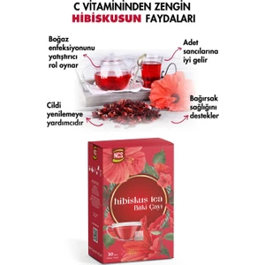 Hibiskus Çayı 30 Süzen Poşet Bitkisel