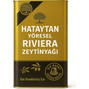 Soğuk Sıkım Riviera Zeytinyağı 5lt