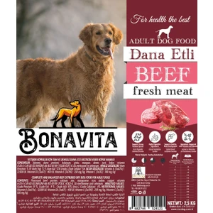 Dana Etli Yetişkin Kuru Köpek Maması 5kg (2.5x2)