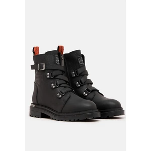 Harley Davidson 026Z100030 Camiel Siyah Baskılı Deri Kadınbot